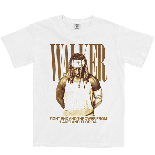 MICHEAL WALKER VINTAGE WHITE TEE