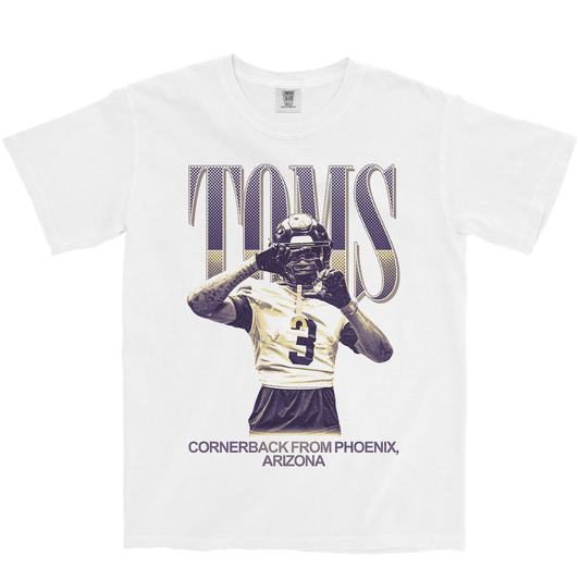 MEKHI TOMS VINTAGE WHITE TEE