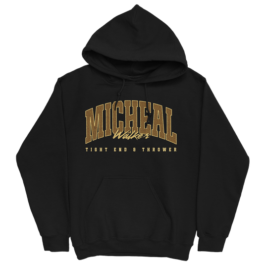 MICHEAL WALKER RETRO BLACK HOODIE