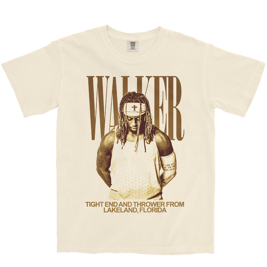 MICHEAL WALKER VINTAGE IVORY TEE