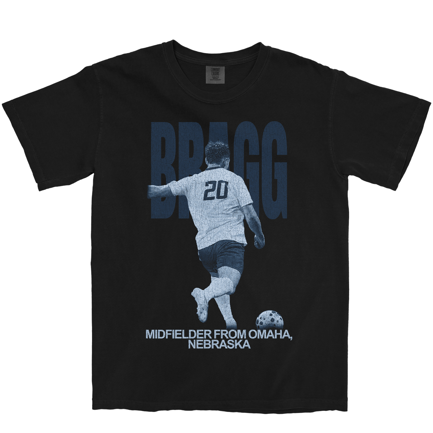 BRADY BRAGG VINTAGE BLACK TEE