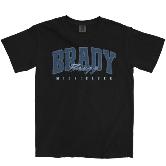 BRADY BRAGG RETRO BLACK TEE