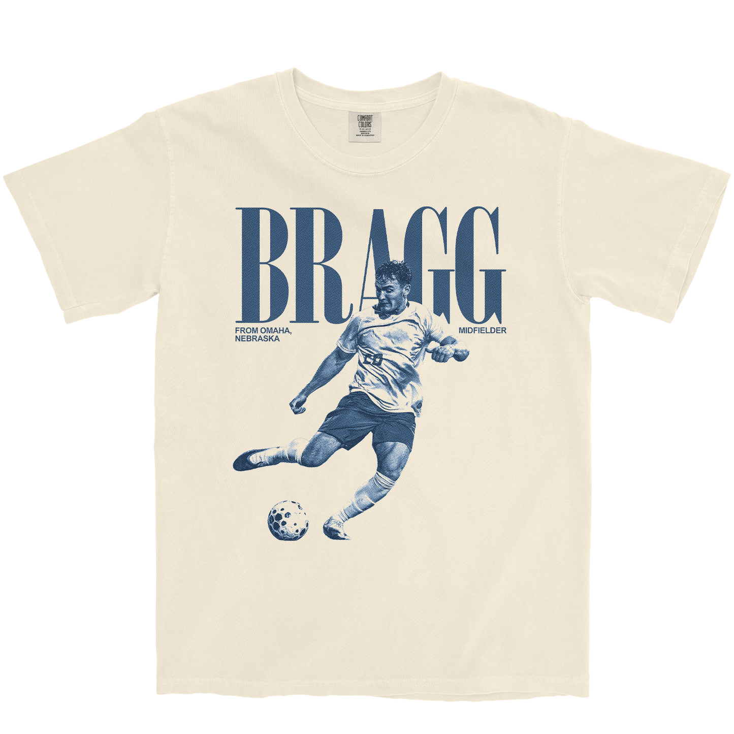 BRADY BRAGG VINTAGE IVORY TEE