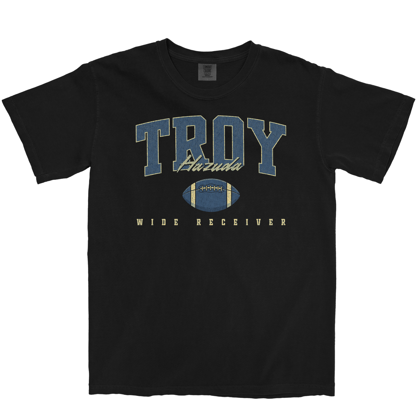 TROY HAZUDA RETRO BLACK TEE