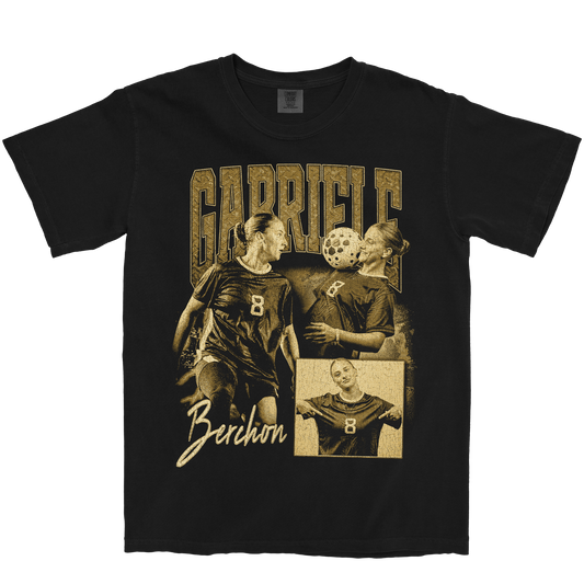 GABRIELE BERCHON GRAPHIC BLACK TEE