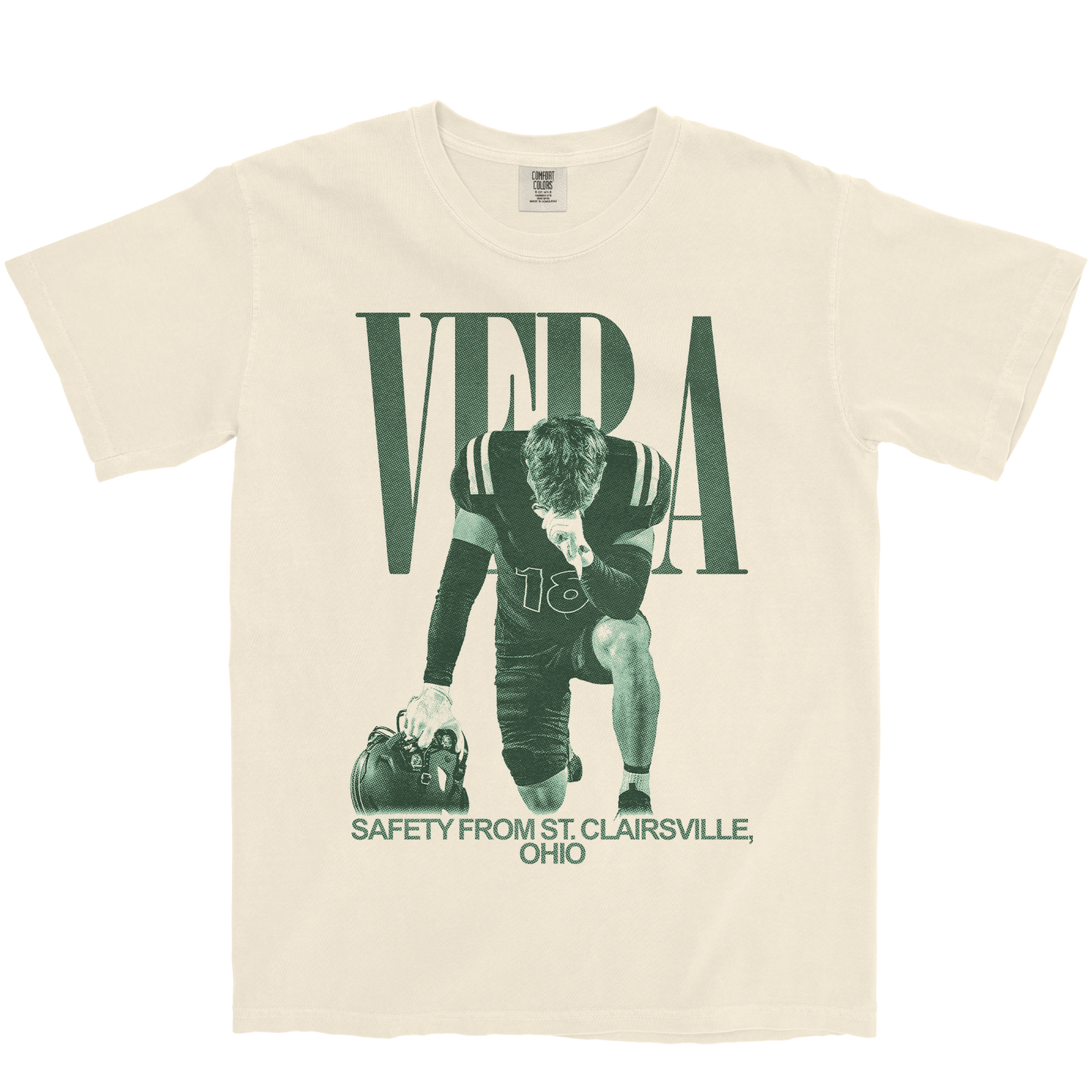ANDREW VERA VINTAGE IVORY TEE
