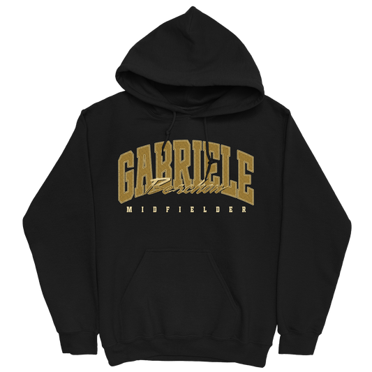 GABRIELE BERCHON RETRO BLACK HOODIE