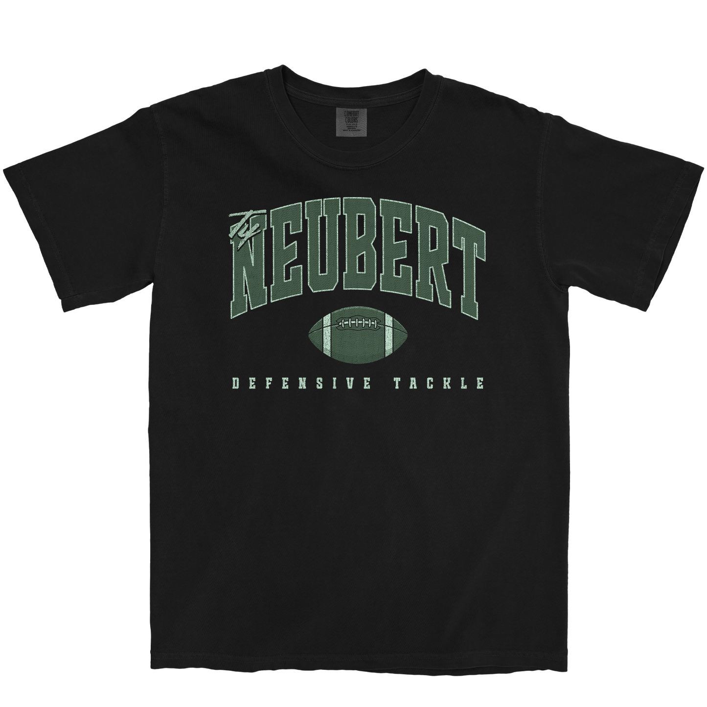 TY NEUBERT RETRO BLACK TEE