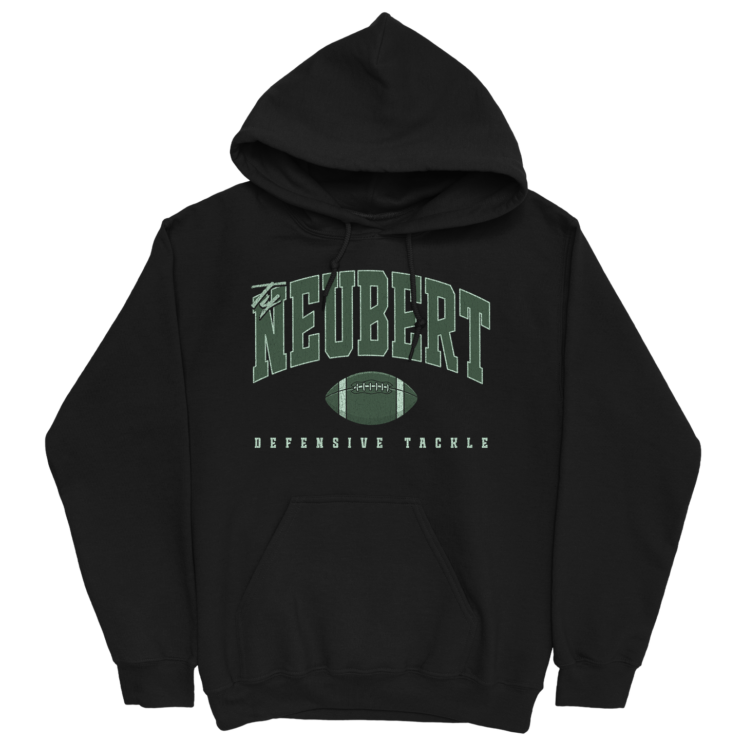 TY NEUBERT RETRO BLACK HOODIE