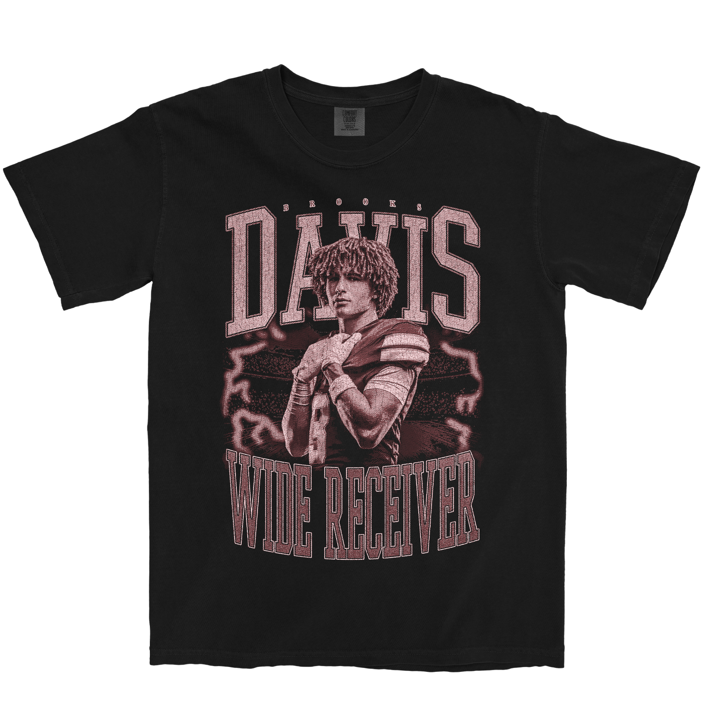BROOKS DAVIS VINTAGE BLACK TEE
