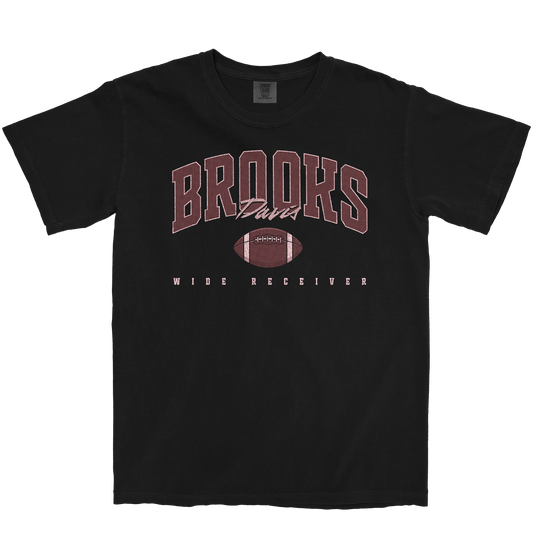 BROOKS DAVIS RETRO BLACK TEE