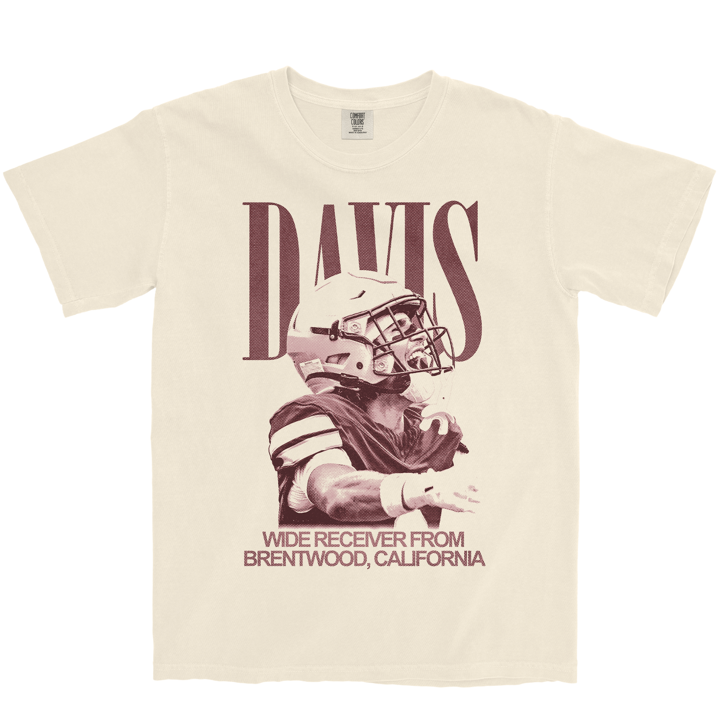 BROOKS DAVIS VINTAGE IVORY TEE