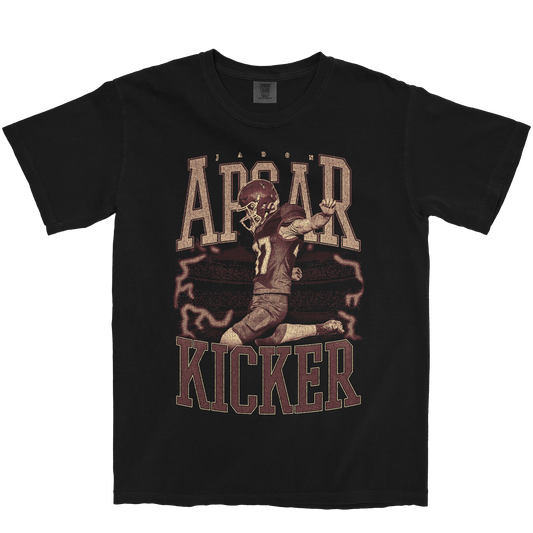 JADON APGAR VINTAGE BLACK TEE