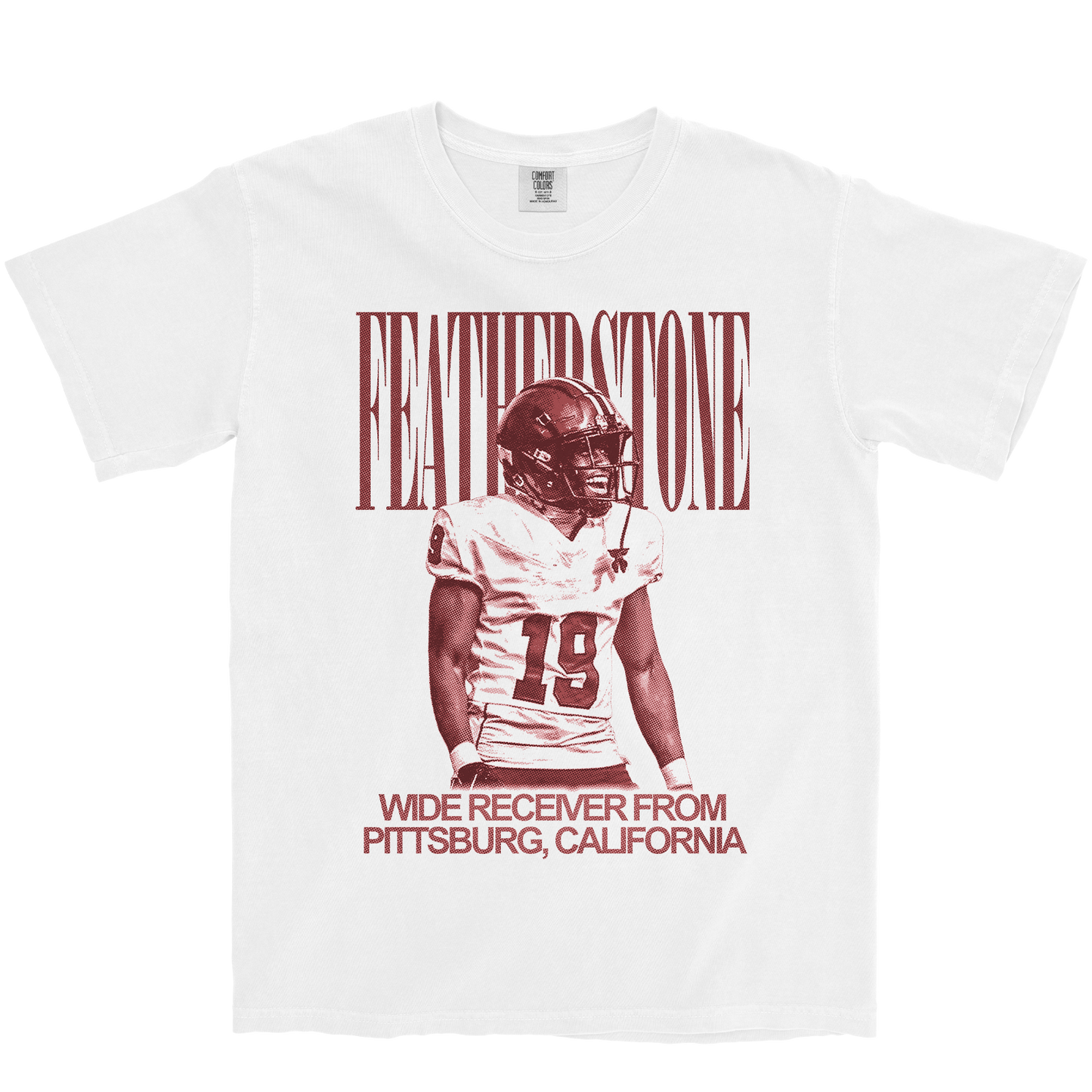 SAMAJE FEATHERSTONE VINTAGE WHITE TEE