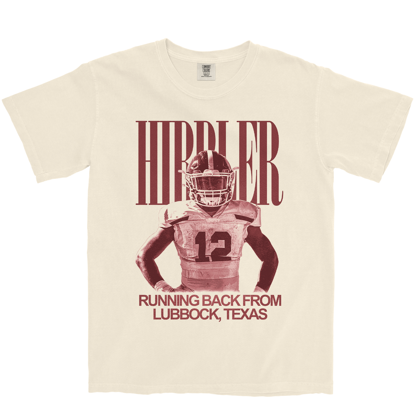 JAYDEN HIBBLER VINTAGE IVORY TEE
