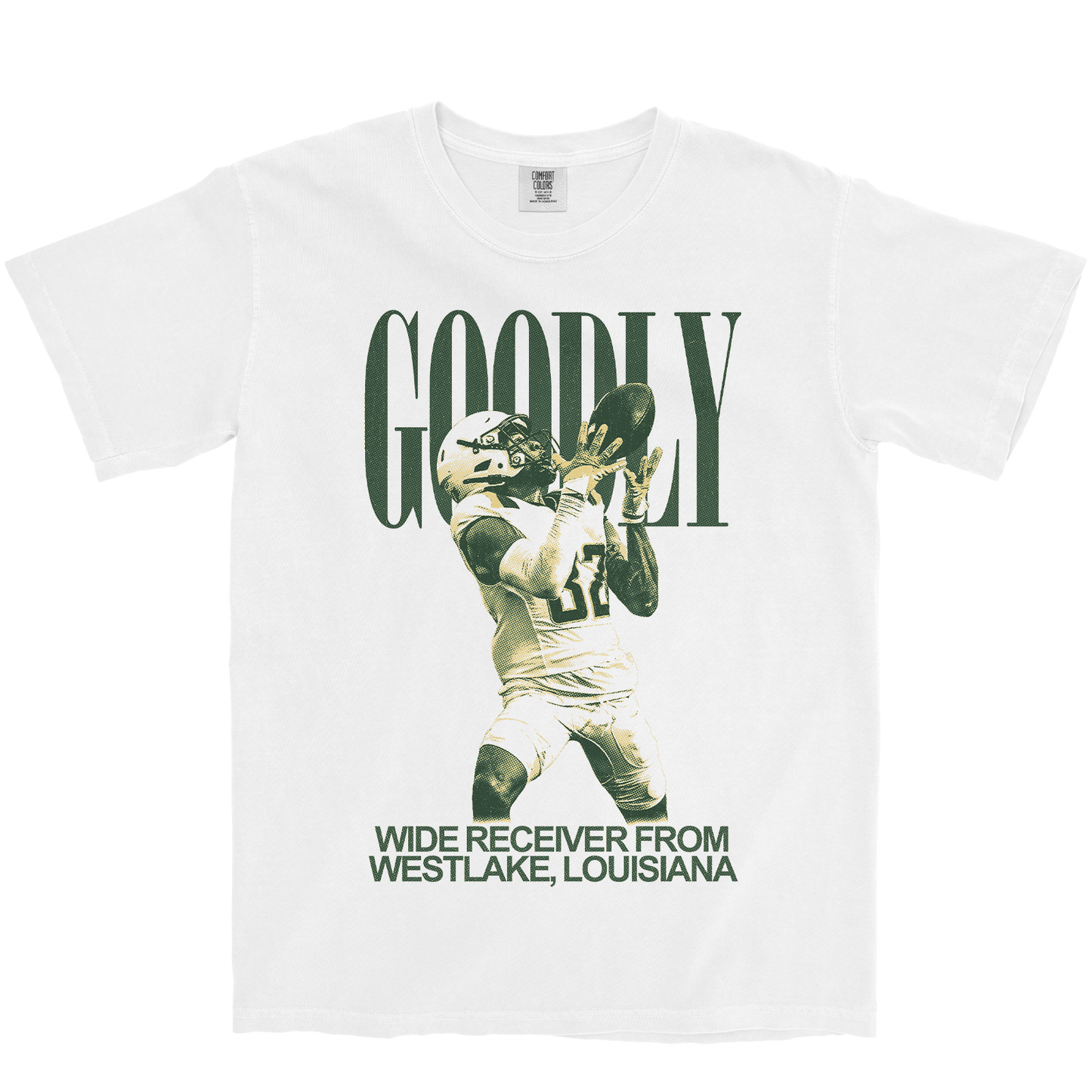 TRISTAN GOODLY VINTAGE WHITE TEE