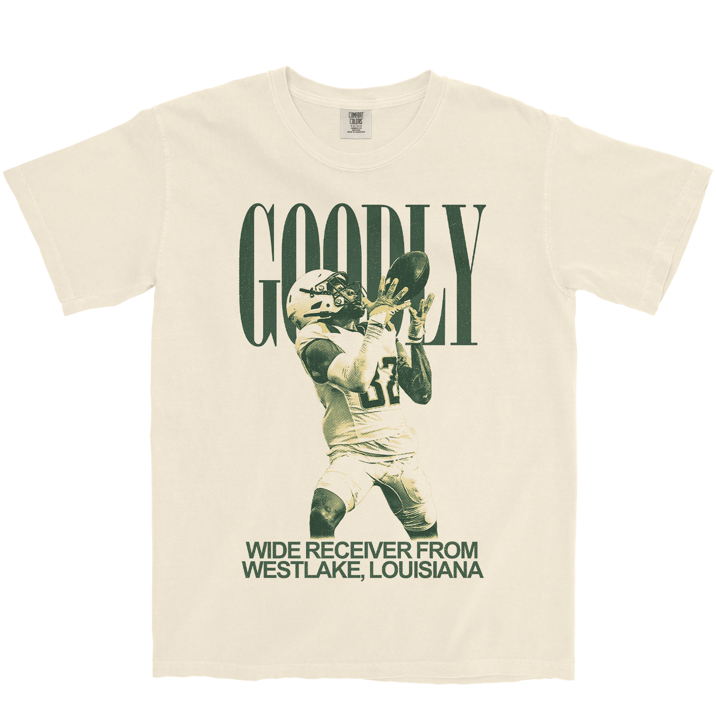 TRISTAN GOODLY VINTAGE IVORY TEE