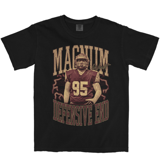 MAGNUM WEST VINTAGE BLACK TEE