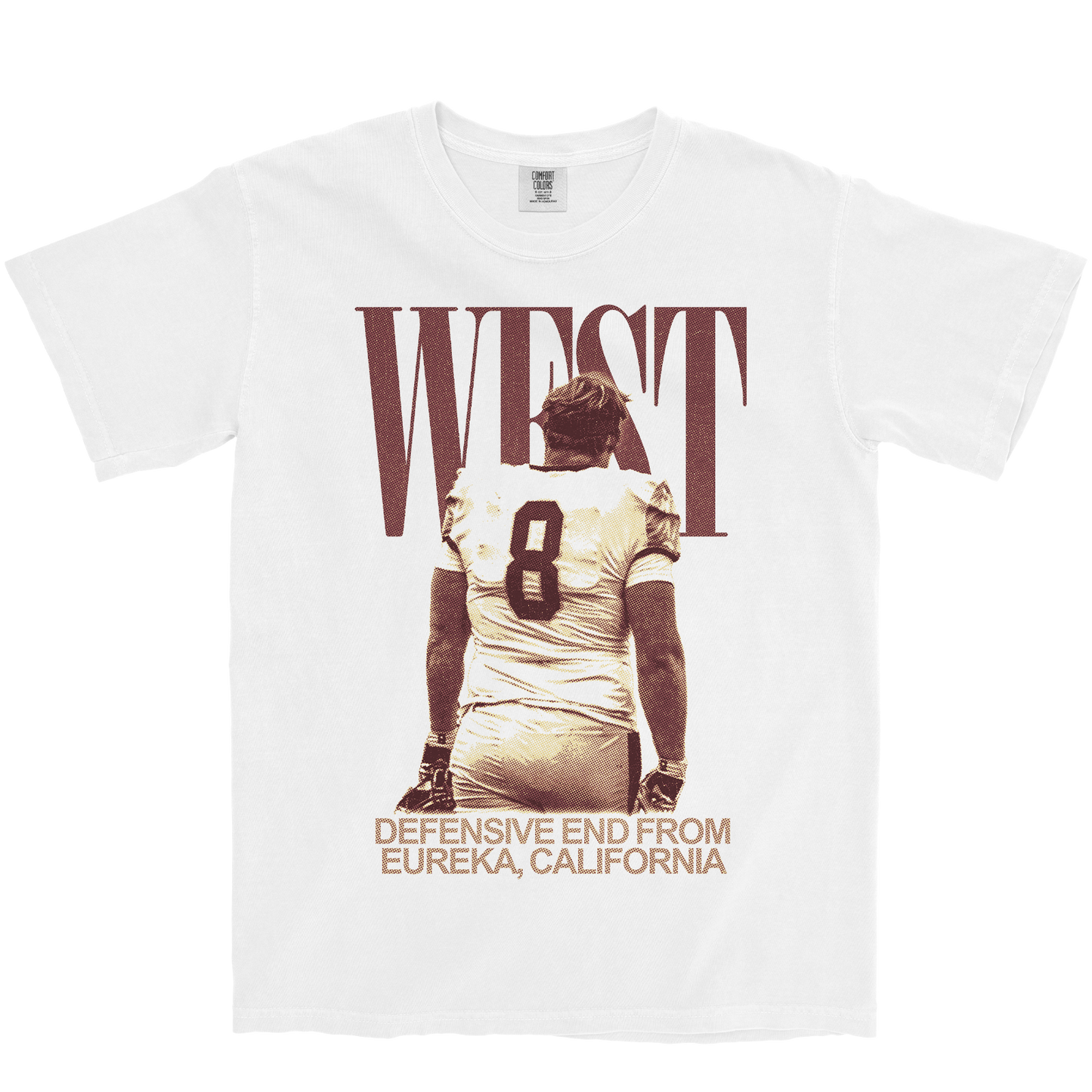 MAGNUM WEST VINTAGE WHITE TEE