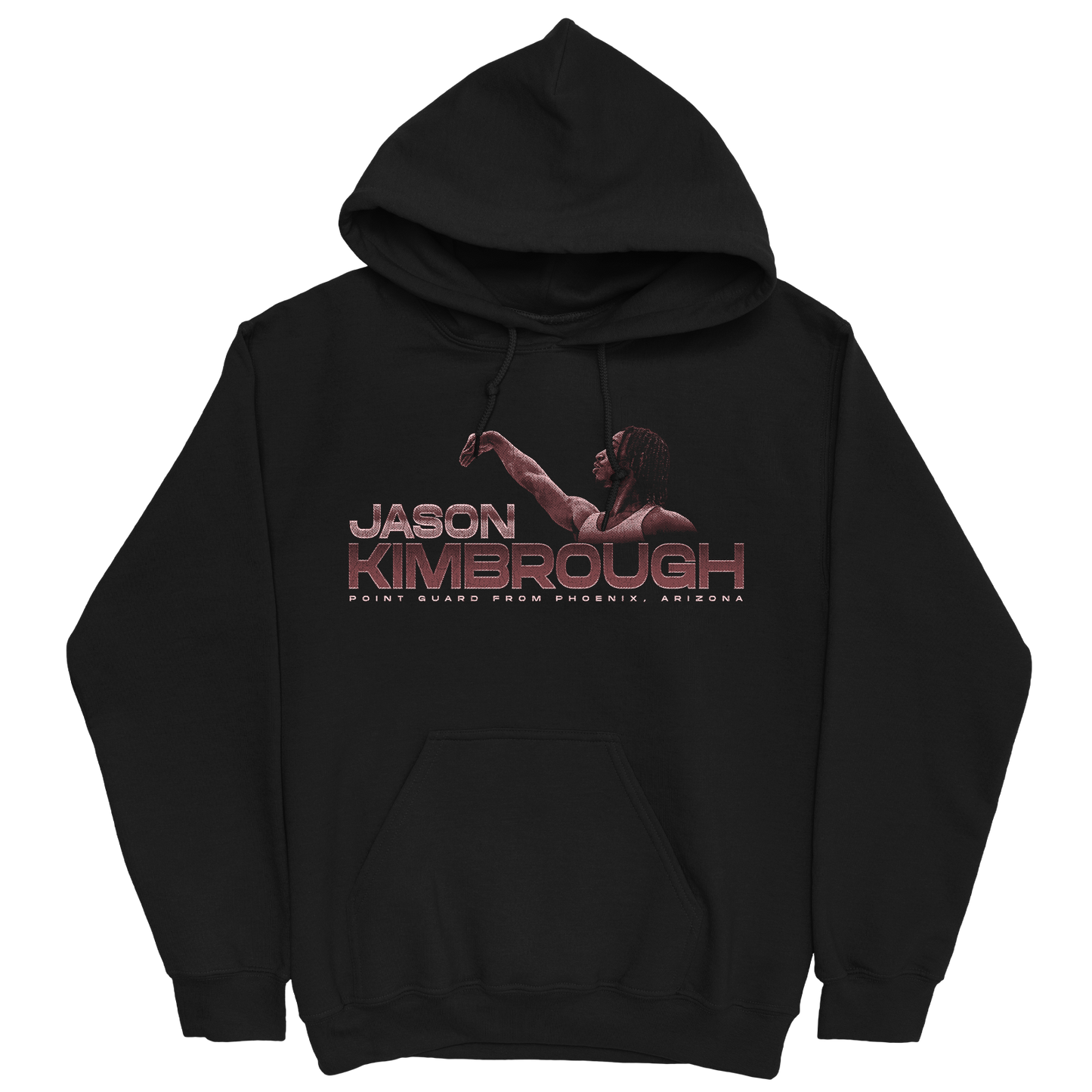 JASON KIMBROUGH RETRO BLACK HOODIE