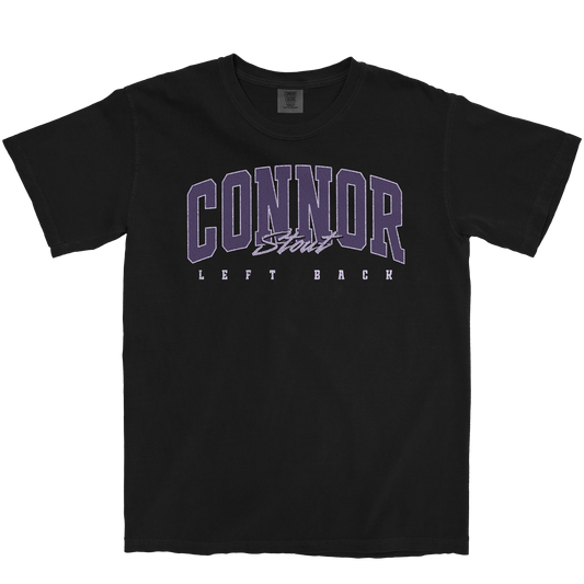 CONNOR STOUT RETRO BLACK TEE