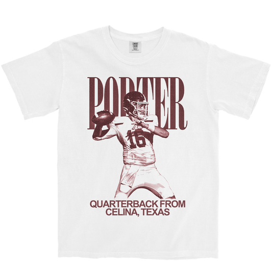 KNOX PORTER VINTAGE WHITE TEE