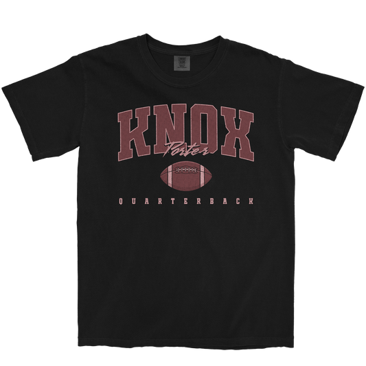 KNOX PORTER RETRO BLACK TEE