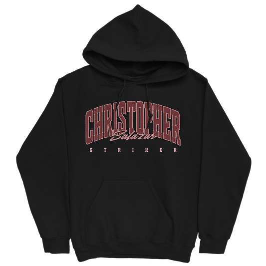 CHRISTOPHER SALAZAR RETRO BLACK HOODIE