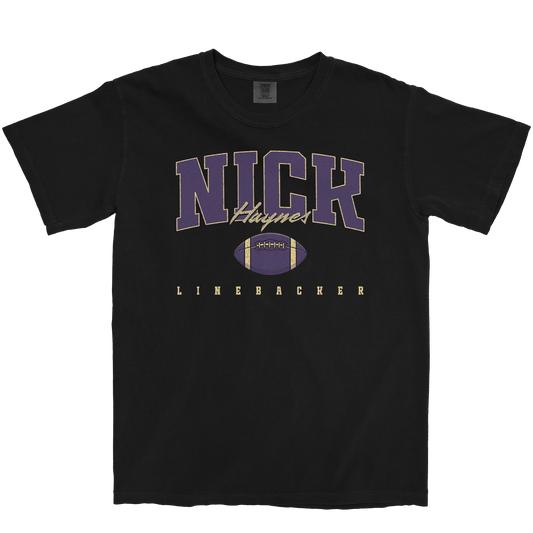 NICK HAYNES RETRO BLACK TEE