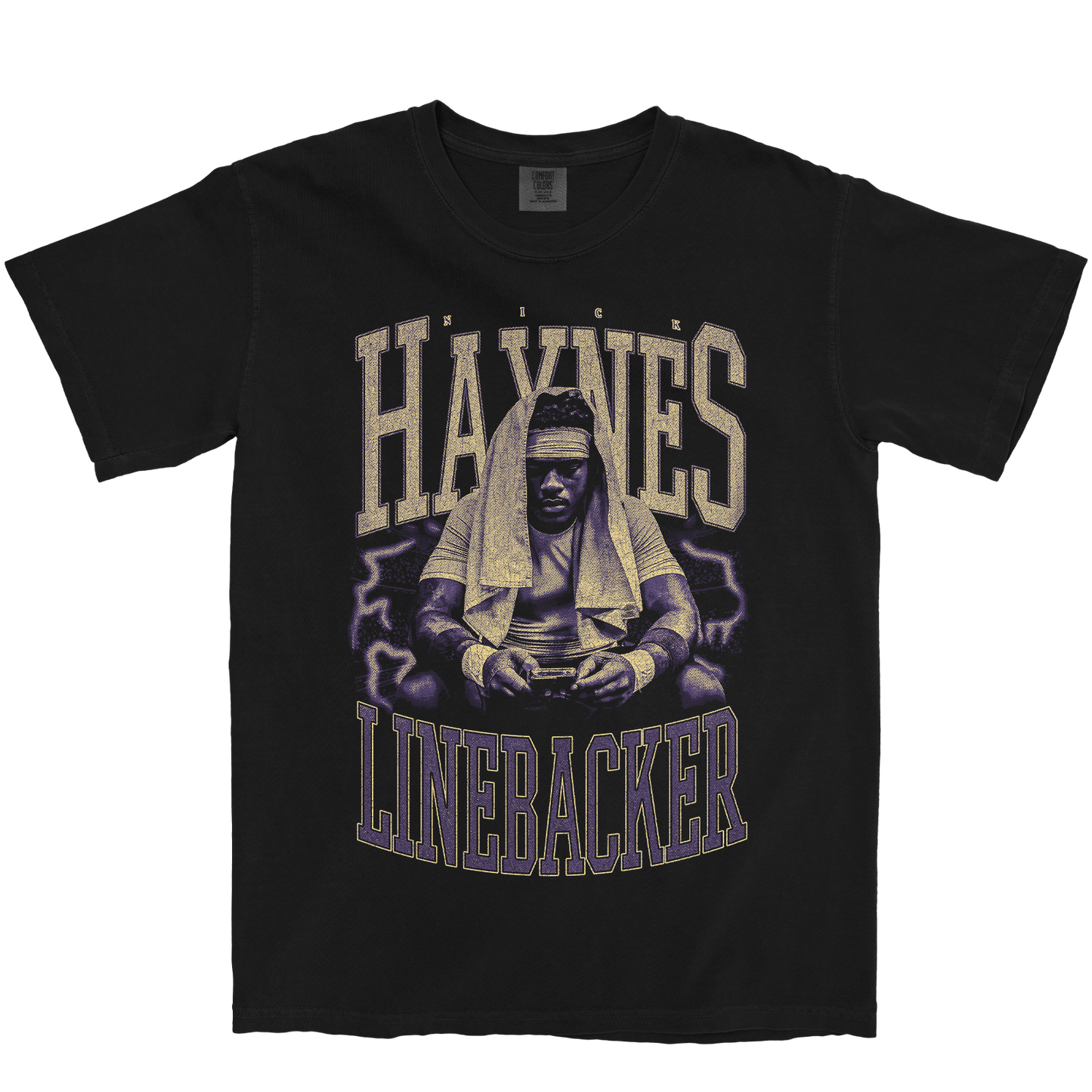 NICK HAYNES VINTAGE BLACK TEE