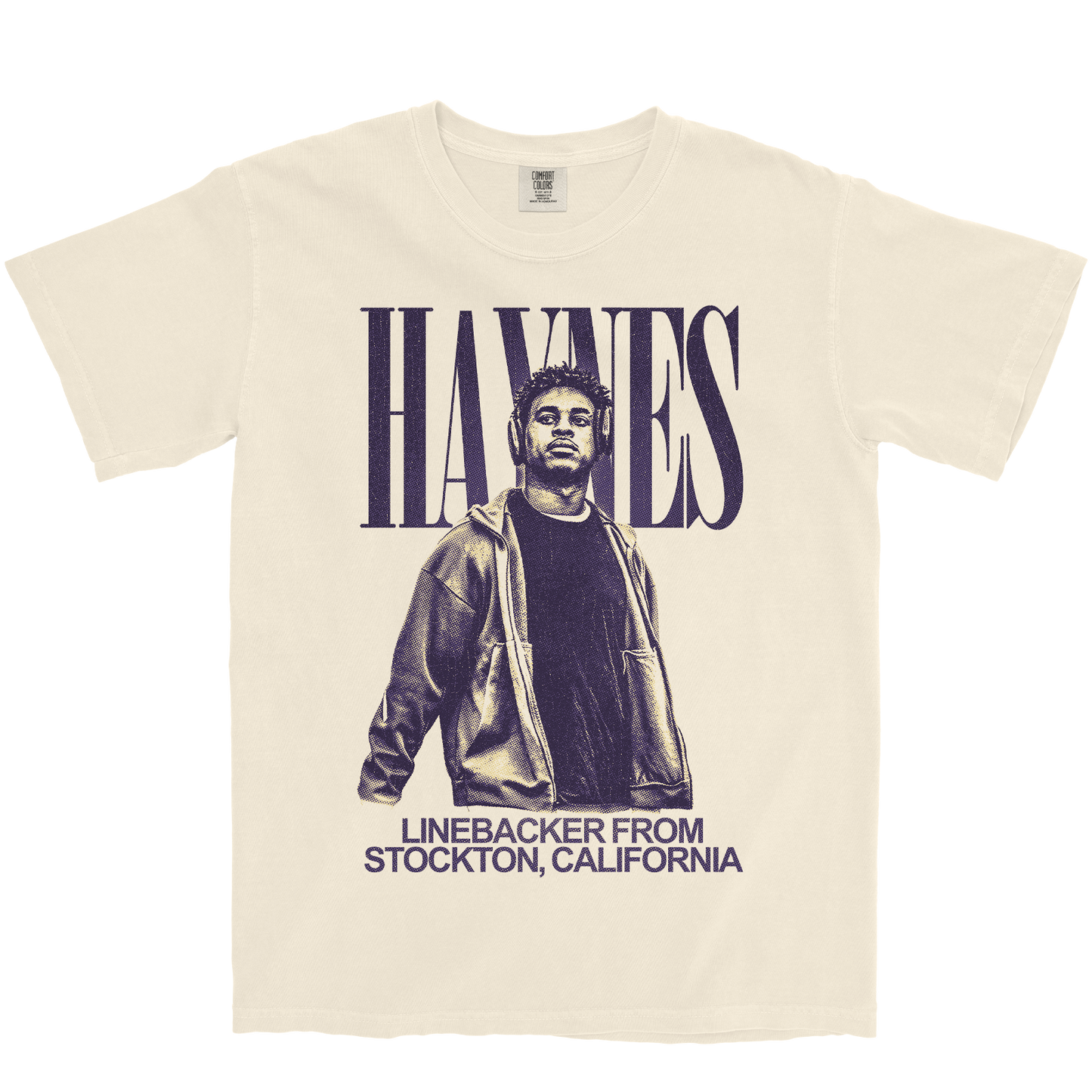 NICK HAYNES VINTAGE IVORY TEE