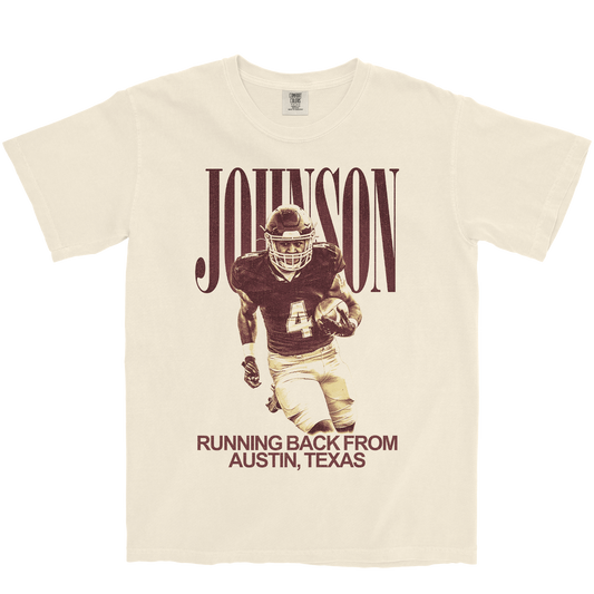 DJ JOHNSON VINTAGE IVORY TEE
