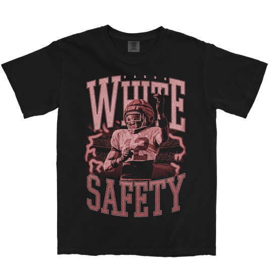 BARON WHITE VINTAGE BLACK TEE
