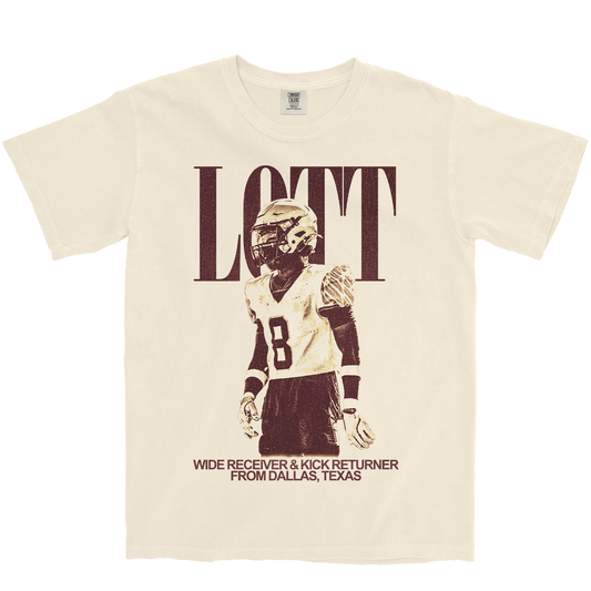 CEDONYAE LOTT VINTAGE IVORY TEE