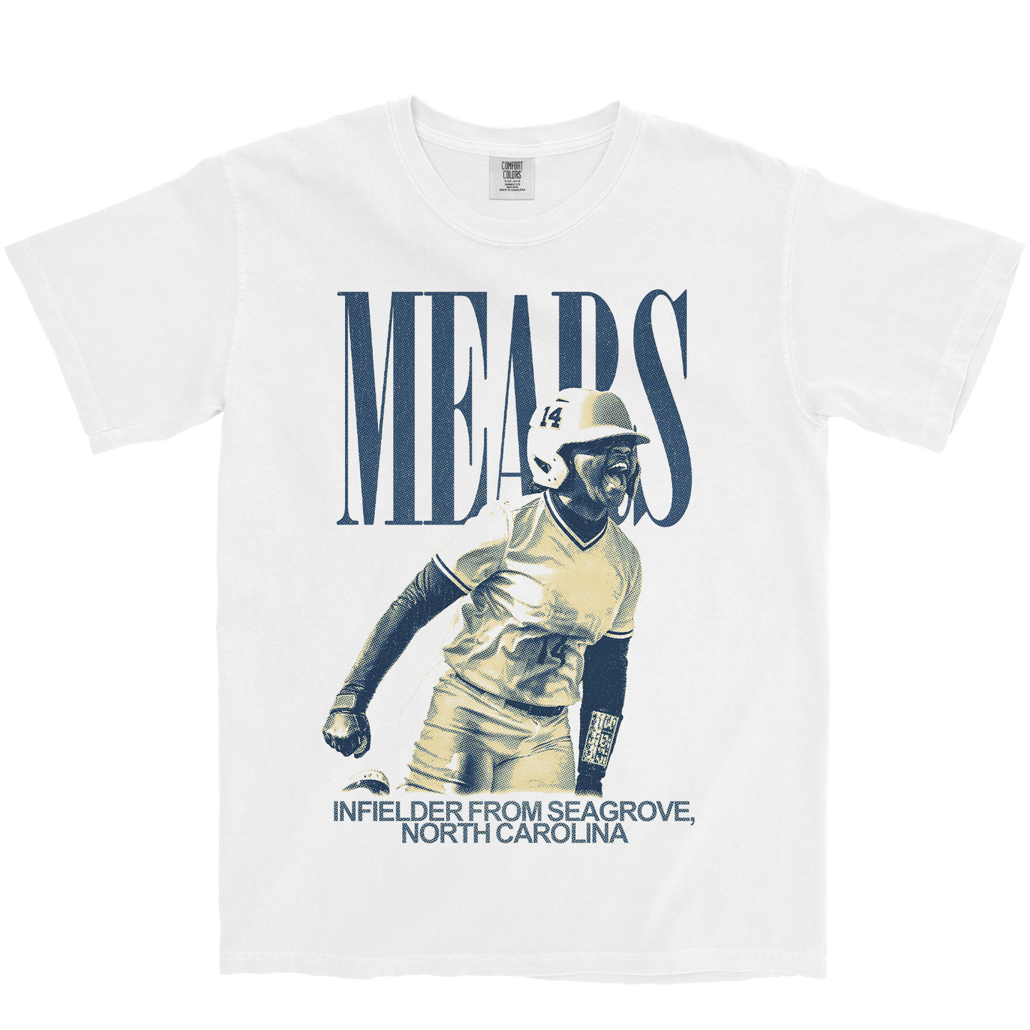 AYANNA MEARS VINTAGE WHITE TEE
