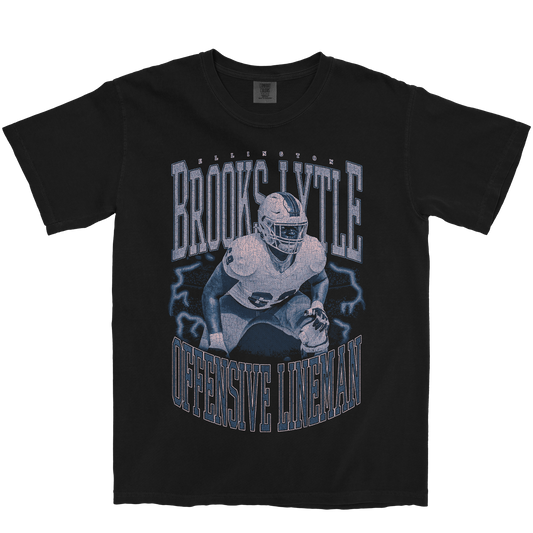 ELLINGTON BROOKS-LYTLE VINTAGE BLACK TEE