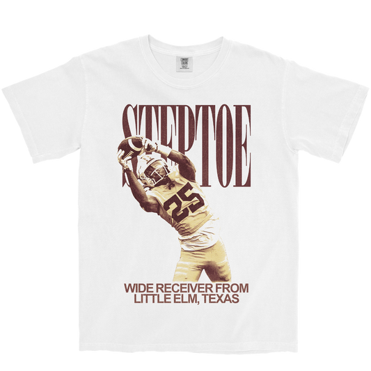 ZION STEPTOE VINTAGE WHITE TEE