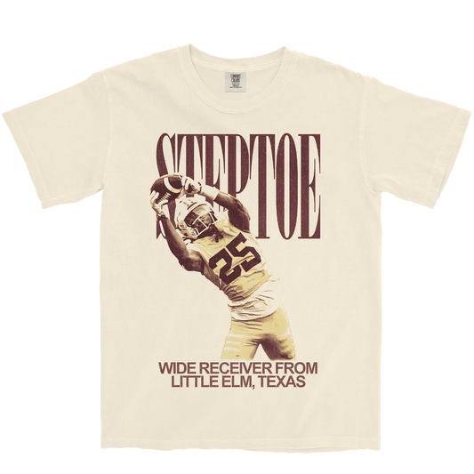 ZION STEPTOE VINTAGE IVORY TEE