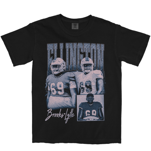 ELLINGTON BROOKS-LYTLE GRAPHIC BLACK TEE