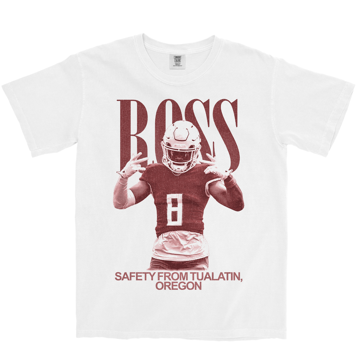 MALIK ROSS VINTAGE WHITE TEE