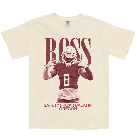 MALIK ROSS VINTAGE IVORY TEE