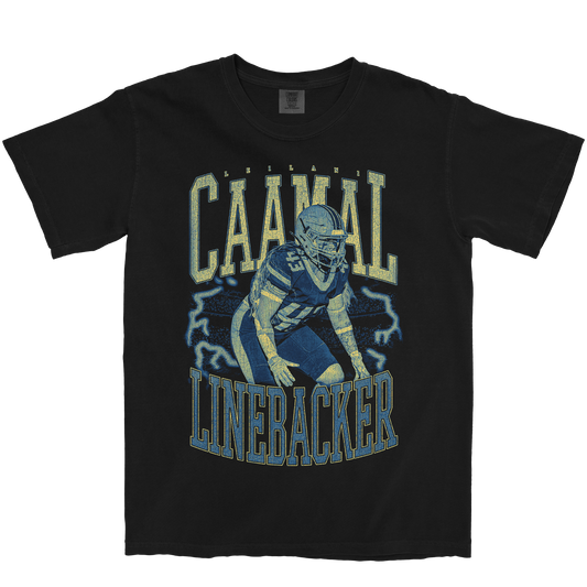 LEILANI CAAMAL VINTAGE BLACK TEE
