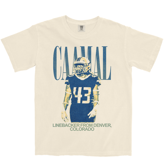 LEILANI CAAMAL VINTAGE IVORY TEE