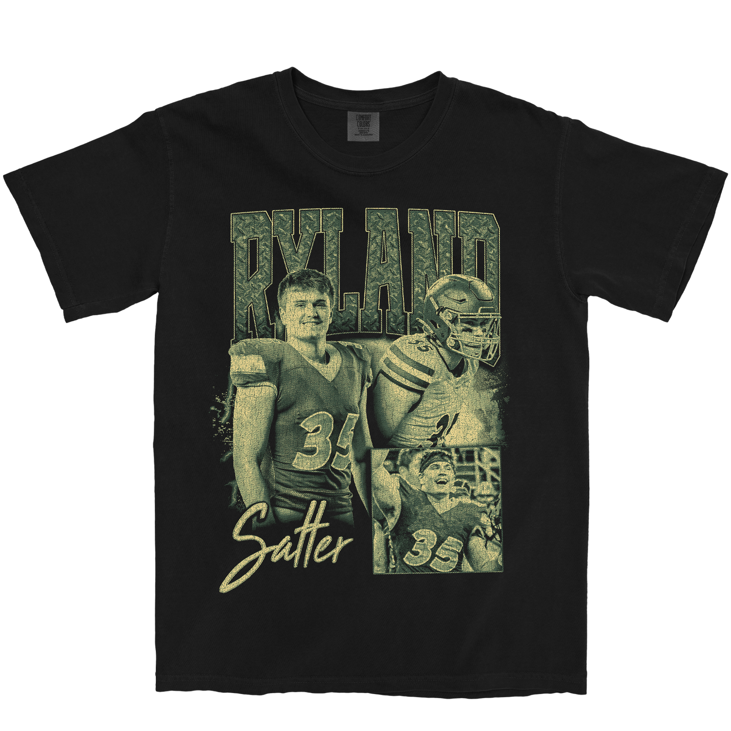 RYLAND SATTER GRAPHIC BLACK TEE