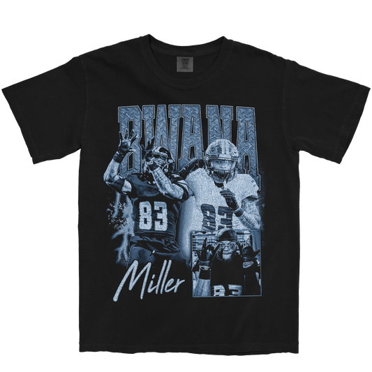 BWANA MILLER GRAPHIC BLACK TEE