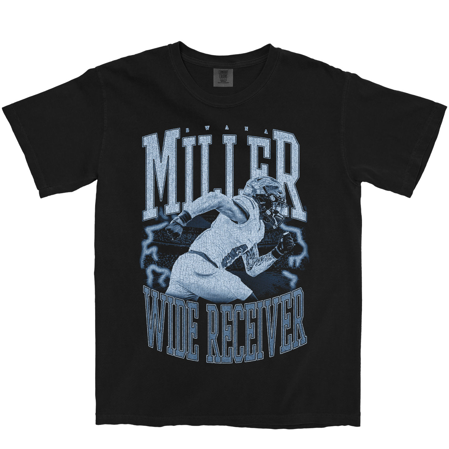BWANA MILLER VINTAGE BLACK TEE