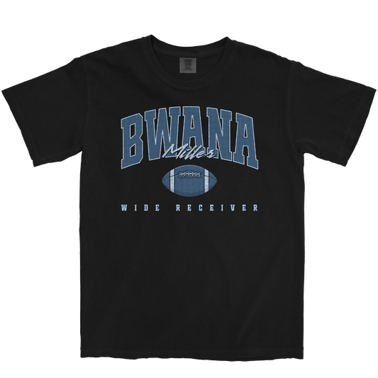 BWANA MILLER RETRO BLACK TEE