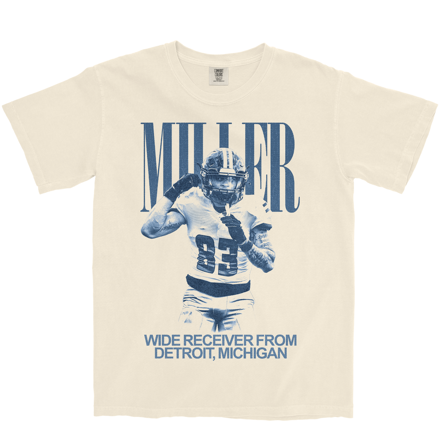 BWANA MILLER VINTAGE IVORY TEE