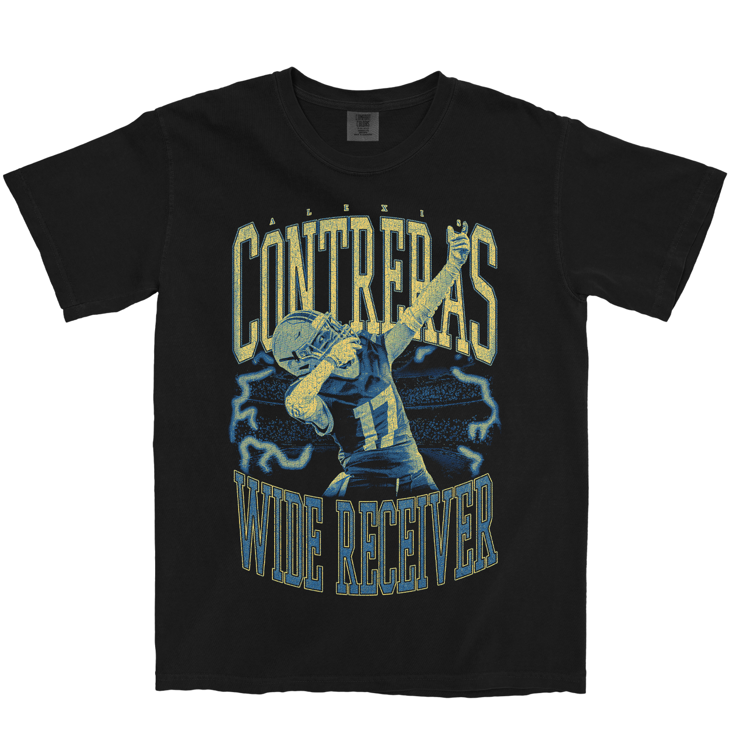ALEXIS CONTRERAS VINTAGE BLACK TEE