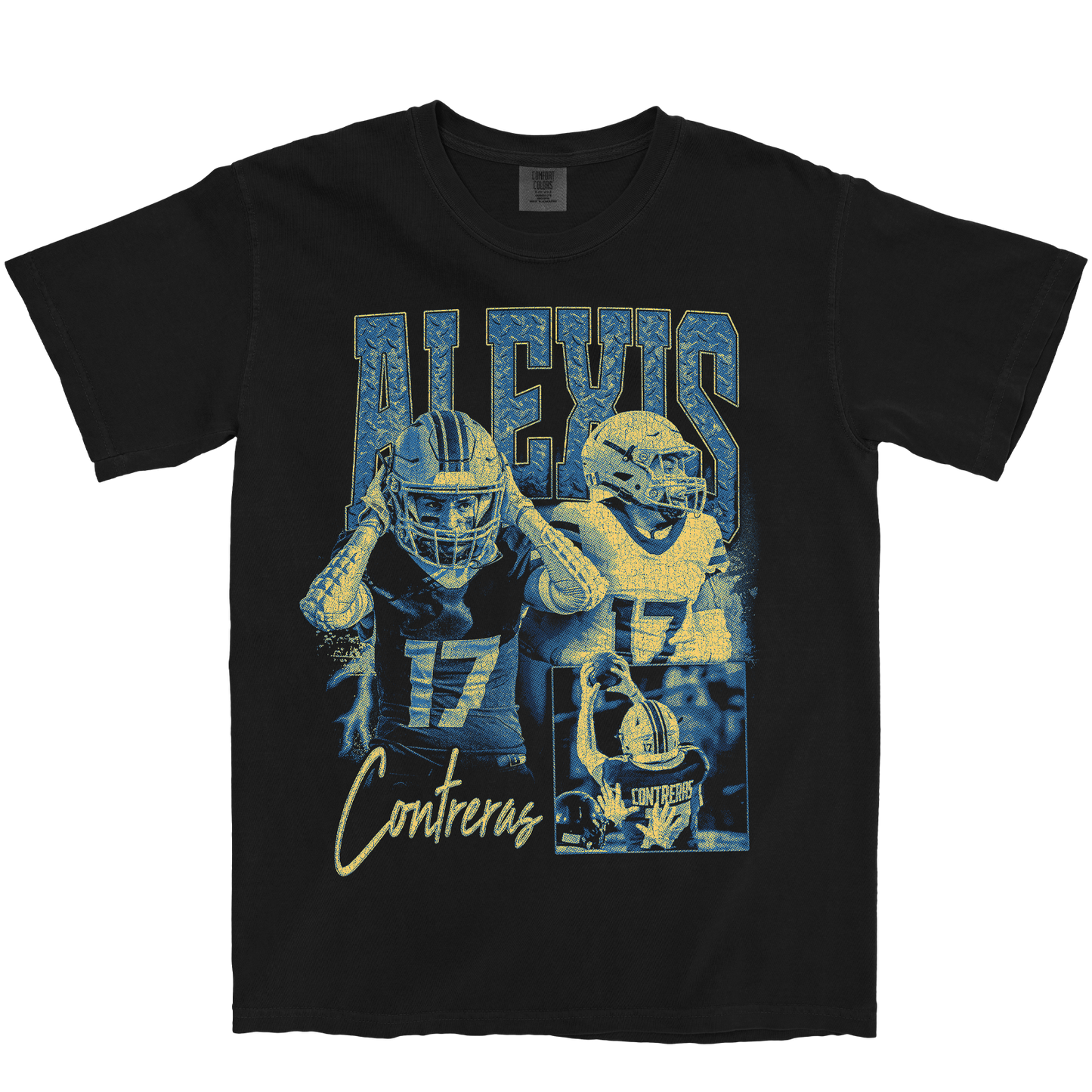 ALEXIS CONTRERAS GRAPHIC BLACK TEE